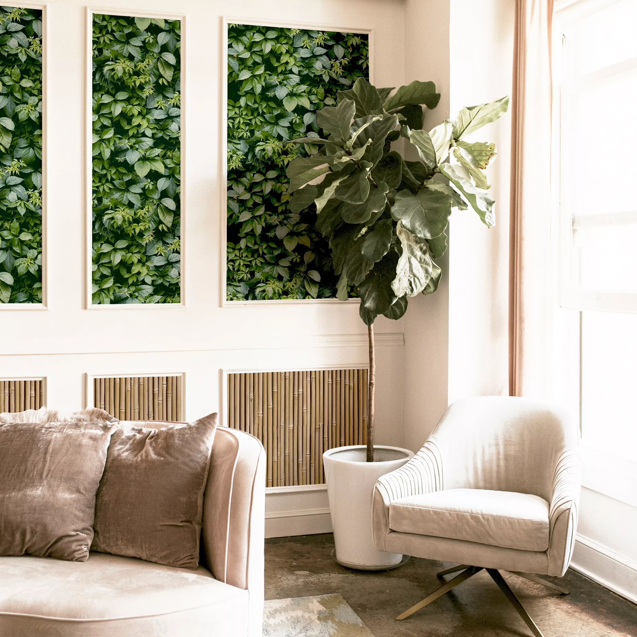 Arthouse Bamboo Wood Effect Smooth Wallpaper 8 Arthouse Bamboo Wood Effect Smooth Wallpaper - Image 6