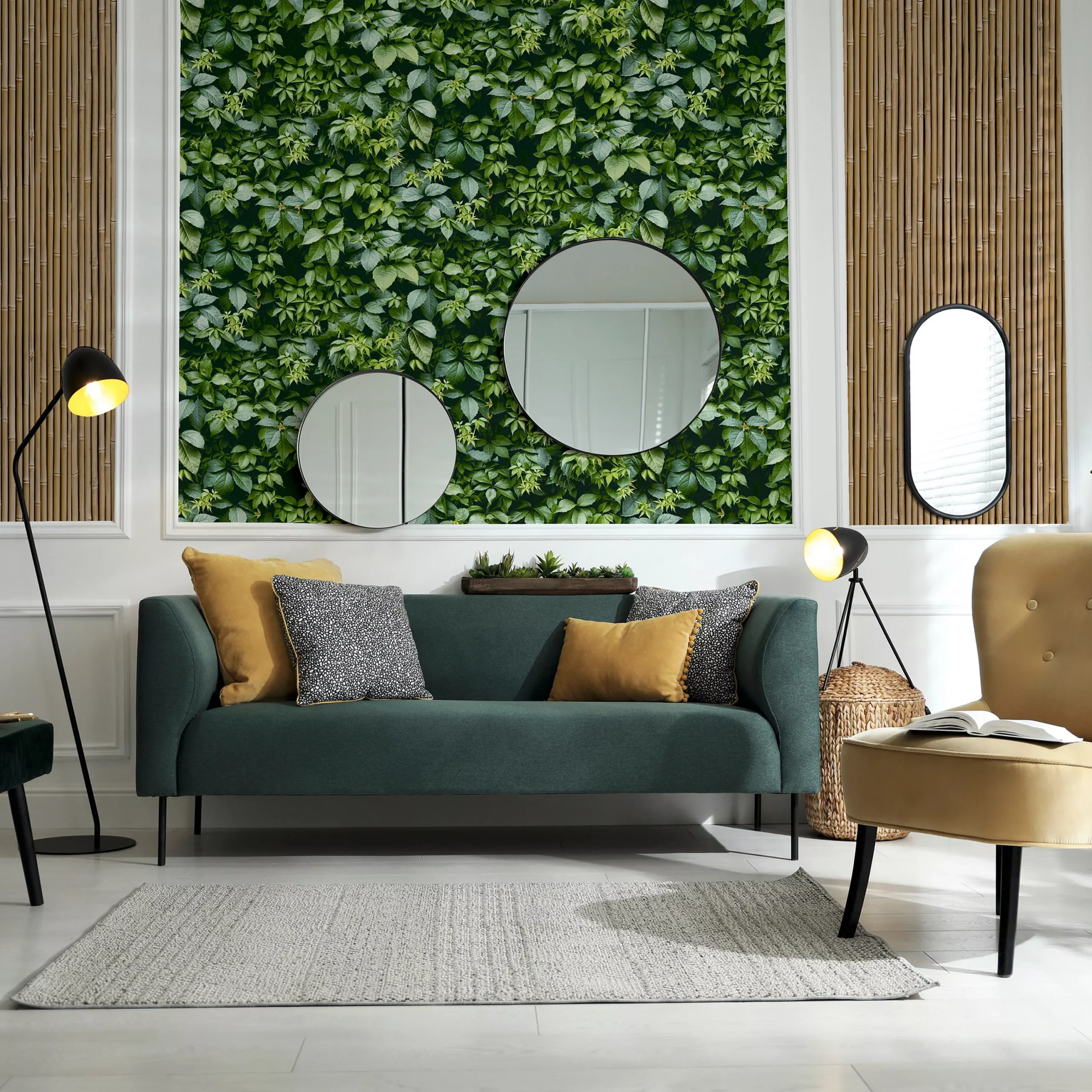 Arthouse Bamboo Wood Effect Smooth Wallpaper 9 Arthouse Bamboo Wood Effect Smooth Wallpaper - Image 7