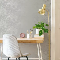 Boutique Gilded Pearl Concrete Effect Smooth Wallpaper -Paint Decoration boutique gilded pearl concrete effect smooth wallpaper5011583495799 01i bq