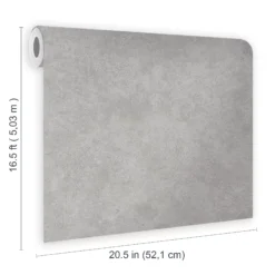 Boutique Gilded Pearl Concrete Effect Smooth Wallpaper -Paint Decoration boutique gilded pearl concrete effect smooth wallpaper5011583495799 02t bq