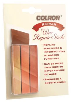 Colron Orange, Red & Yellow Wax Repair Sticks