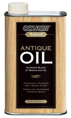 Colron Refined Soft Sheen Antique Furniture Wood Oil, 500ml