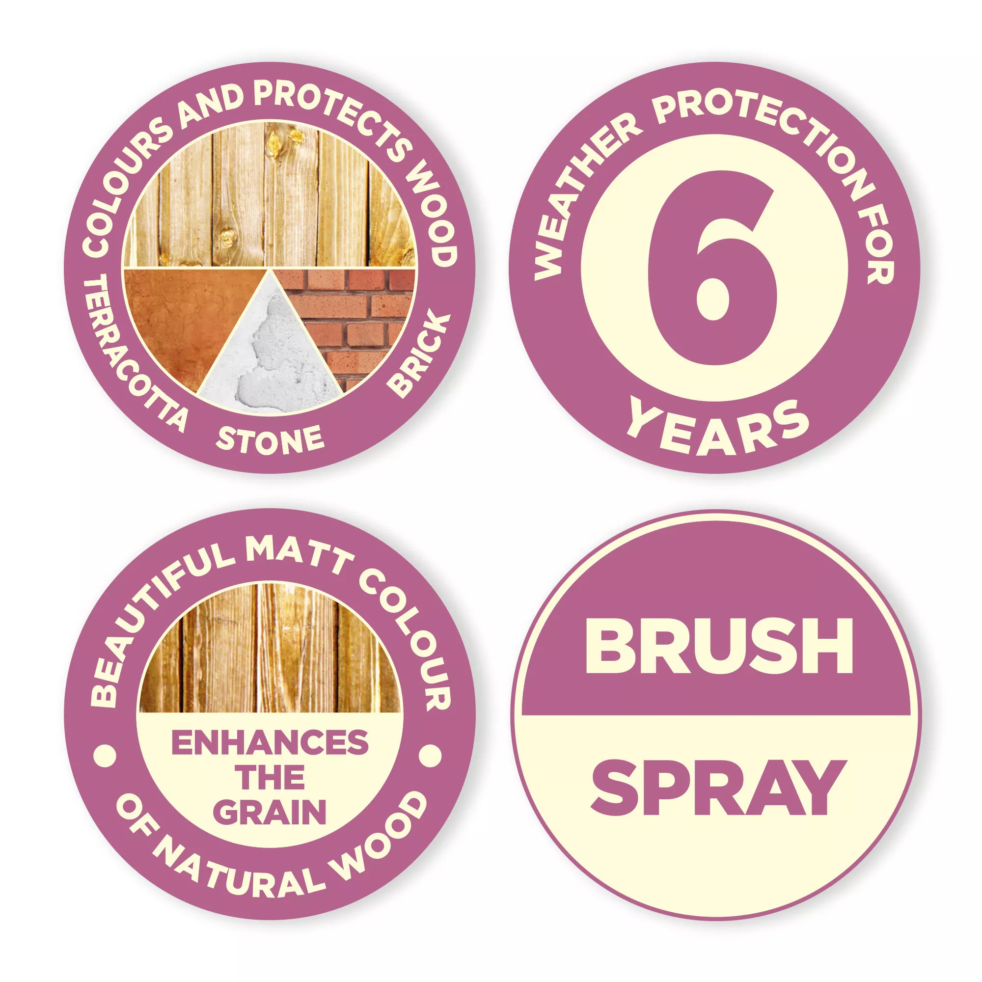 Cuprinol Garden Shades Muted Clay Matt Exterior Wood Paint, 2.5L 7 Cuprinol Garden Shades Muted Clay Matt Exterior Wood Paint, 2.5L - Image 5