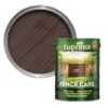 Cuprinol Less Mess Fence Care Rustic Brown Matt Exterior Wood Paint, 5L -Paint Decoration cuprinol less mess fence care rustic brown matt exterior wood paint 5l5010212572795 02c bq