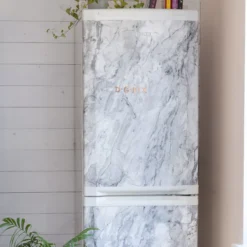 D-C-Fix Romeo Gloss Grey Marble Effect Self-adhesive Film (L)2.1m (W)900mm 15 D-C-Fix Romeo Gloss Grey Marble Effect Self-adhesive Film (L)2.1m (W)900mm -Paint Decoration d c fix romeo gloss grey marble effect self adhesive film l 2 1m w 900mm4007386340290 01i bq