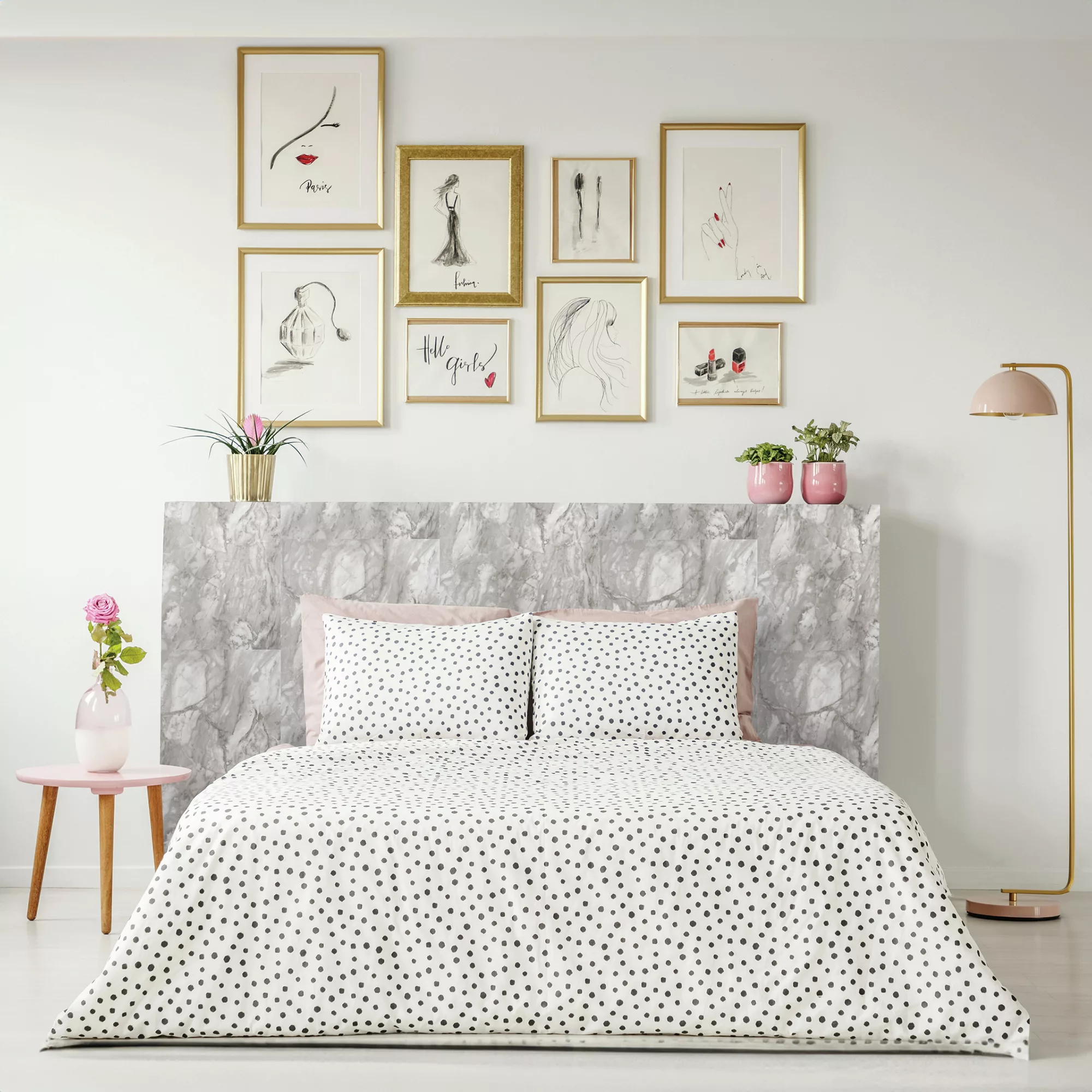 D-C-Fix Romeo Gloss Grey Marble Effect Self-adhesive Film (L)2.1m (W)900mm 7 D-C-Fix Romeo Gloss Grey Marble Effect Self-adhesive Film (L)2.1m (W)900mm - Image 5