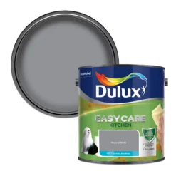 Dulux Easycare Kitchen Natural Slate Matt Wall Paint, 2.5L