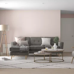 Dulux Easycare Washable & Tough Blush Pink Matt Wall Paint, 5L -Paint Decoration dulux easycare washable tough blush pink matt wall paint 5l5010212659434 01i bq
