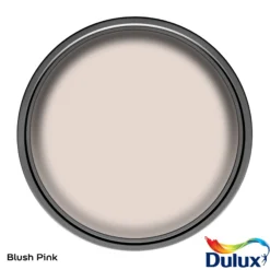 Dulux Easycare Washable & Tough Blush Pink Matt Wall Paint, 5L -Paint Decoration dulux easycare washable tough blush pink matt wall paint 5l5010212659434 12c bq
