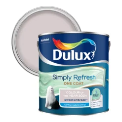 Dulux Simply Refresh Sweet Embrace Vinyl Matt Emulsion Paint, 2.5L