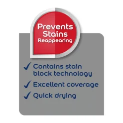 Dulux Stain Block White Primer & Undercoat, 2.5L -Paint Decoration dulux stain block white primer undercoat 2 5l5010212641378 02t bq