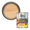 Dulux Trade Diamond Clear Satin Floor Wood Varnish, 1L -Paint Decoration dulux trade diamond clear satin floor wood varnish 1l5010212475775 02c bq