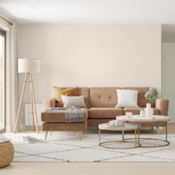 Dulux Walls & Ceilings Natural Hessian Matt Emulsion Paint, 2.5L -Paint Decoration dulux walls ceilings natural hessian matt emulsion paint 2 5l5010212446591 02i bq