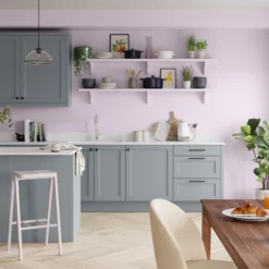 Dulux Walls & Ceilings Pretty Pink Matt Emulsion Paint, 5L -Paint Decoration dulux walls ceilings pretty pink matt emulsion paint 5l5010212647813 05i bq