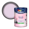 Dulux Walls & Ceilings Pretty Pink Silk Emulsion Paint, 5L -Paint Decoration dulux walls ceilings pretty pink silk emulsion paint 5l5010212647851 02c bq