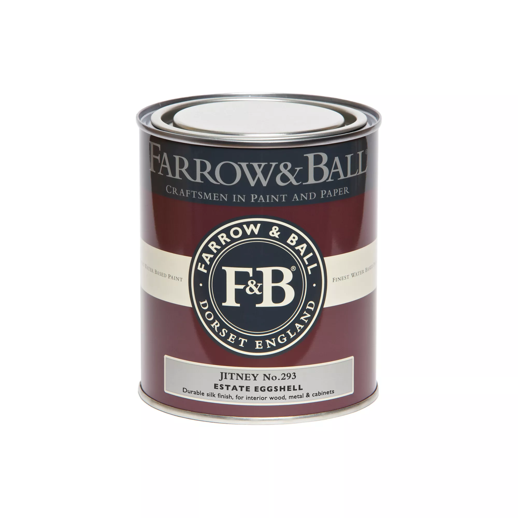 Farrow & Ball Estate Jitney No.293 Eggshell Metal & Wood Paint, 750ml 5 Farrow & Ball Estate Jitney No.293 Eggshell Metal & Wood Paint, 750ml - Image 3