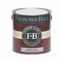Farrow & Ball Modern Mizzle No.266 Matt Emulsion Paint, 2.5L -Paint Decoration farrow ball modern mizzle no 266 matt emulsion paint 2 5l5029496296624 08c bq