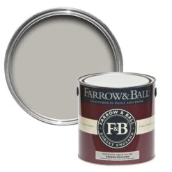 Farrow & Ball Modern Pavilion Gray No.242 Matt Emulsion Paint, 2.5L