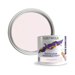 Fleetwood Easyclean Matt Sleeping Beauty Emulsion Paint, 2.5L