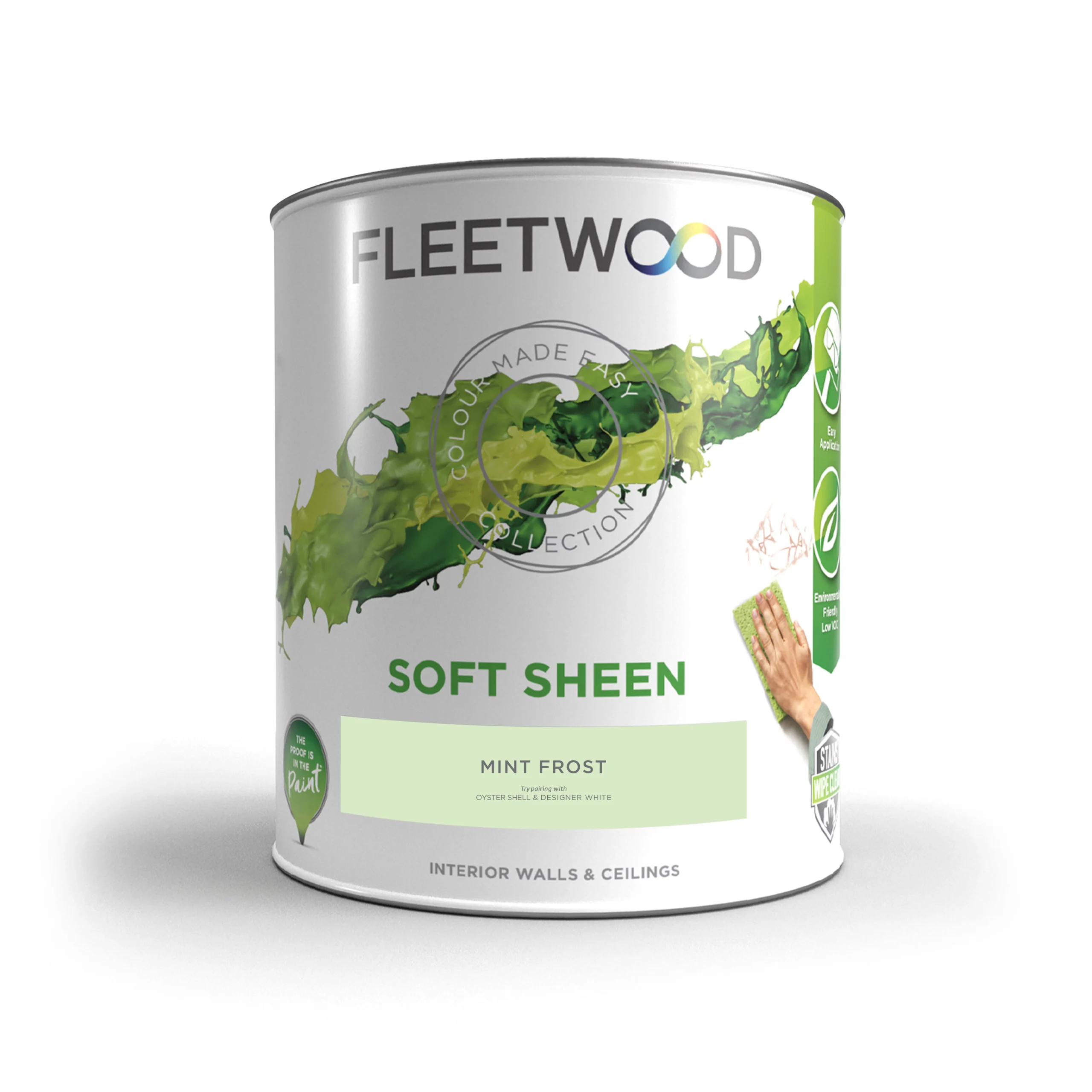 Fleetwood Softsheen Purple Soft Sheen Emulsion Paint, 5L 4 Fleetwood Softsheen Purple Soft Sheen Emulsion Paint, 5L - Image 2