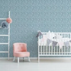 Fresco Blue Sea Swirl Smooth Wallpaper -Paint Decoration fresco blue sea swirl smooth wallpaper5011583516197 01i bq