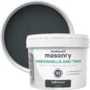 GoodHome Baltimore Smooth Matt Masonry Paint, 2.5L Tin