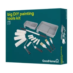 GoodHome Big Box Micropoly Decorating Set, 18 Pieces