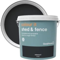 New Release -Paint Decoration goodhome colour it missouri matt fence shed stain 9l5036581089238 37c
