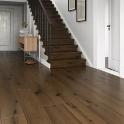 GoodHome Dark Oak Satin Floor Wood Varnish, 2.5L 12 GoodHome Dark Oak Satin Floor Wood Varnish, 2.5L -Paint Decoration goodhome dark oak satin floor wood varnish 2 5l5059340486970 01i