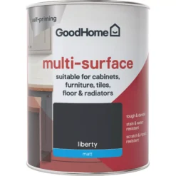 GoodHome Durable Liberty Matt Multi-surface Paint, 750ml 8 GoodHome Durable Liberty Matt Multi-surface Paint, 750ml -Paint Decoration goodhome durable liberty matt multi surface paint 750ml3663602585640 02c