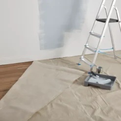 GoodHome Laminated Cotton Dust Sheet, (L)4m, (W)3m 13 GoodHome Laminated Cotton Dust Sheet, (L)4m, (W)3m -Paint Decoration goodhome laminated cotton dust sheet l 4m w 3m5057741307412 21i