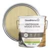 GoodHome Outdoor Clear Satin Quick Dry Wood Stain, 2.5L -Paint Decoration goodhome outdoor clear satin quick dry wood stain 2 5l5059340297446 21c