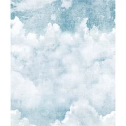 GoodHome Rowton Pale Blue Cloud Matt Mural -Paint Decoration goodhome rowton pale blue cloud matt mural5059340410371 38c