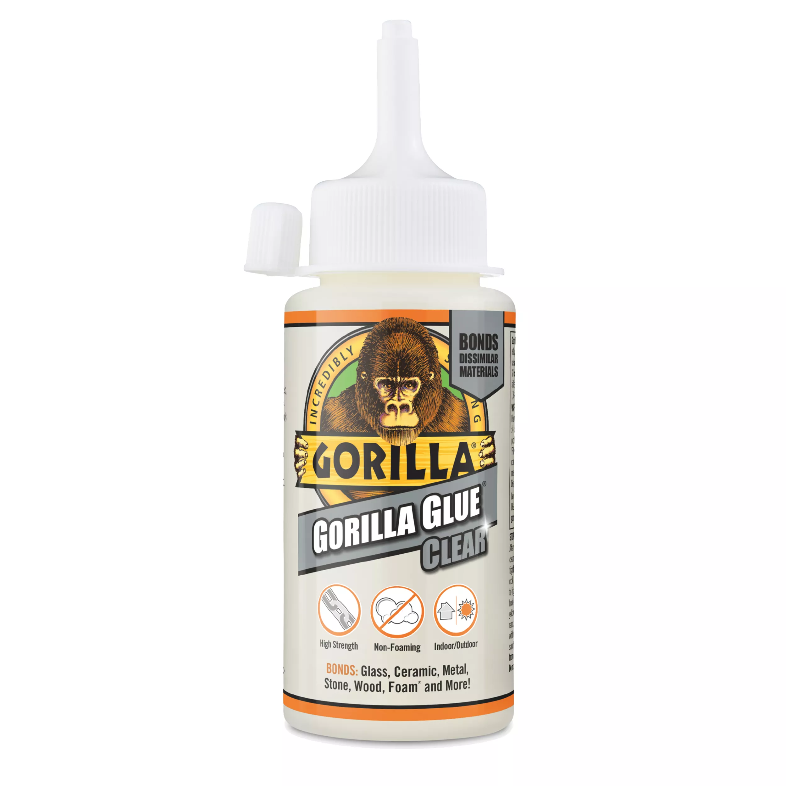Gorilla Clear Glue 110ml 3 Gorilla Clear Glue 110ml