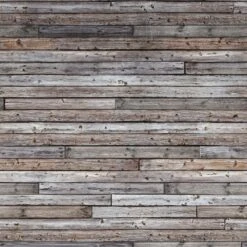 Grandeco Brown & Grey Wood Effect Matt Mural