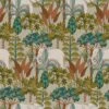 Grandeco Multicolour Elephant Forest Embossed Wallpaper