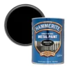 Hammerite Smoothrite Black Gloss Metal Paint, 5L -Paint Decoration hammerite smoothrite black gloss metal paint 5l5011867220055 02c bq