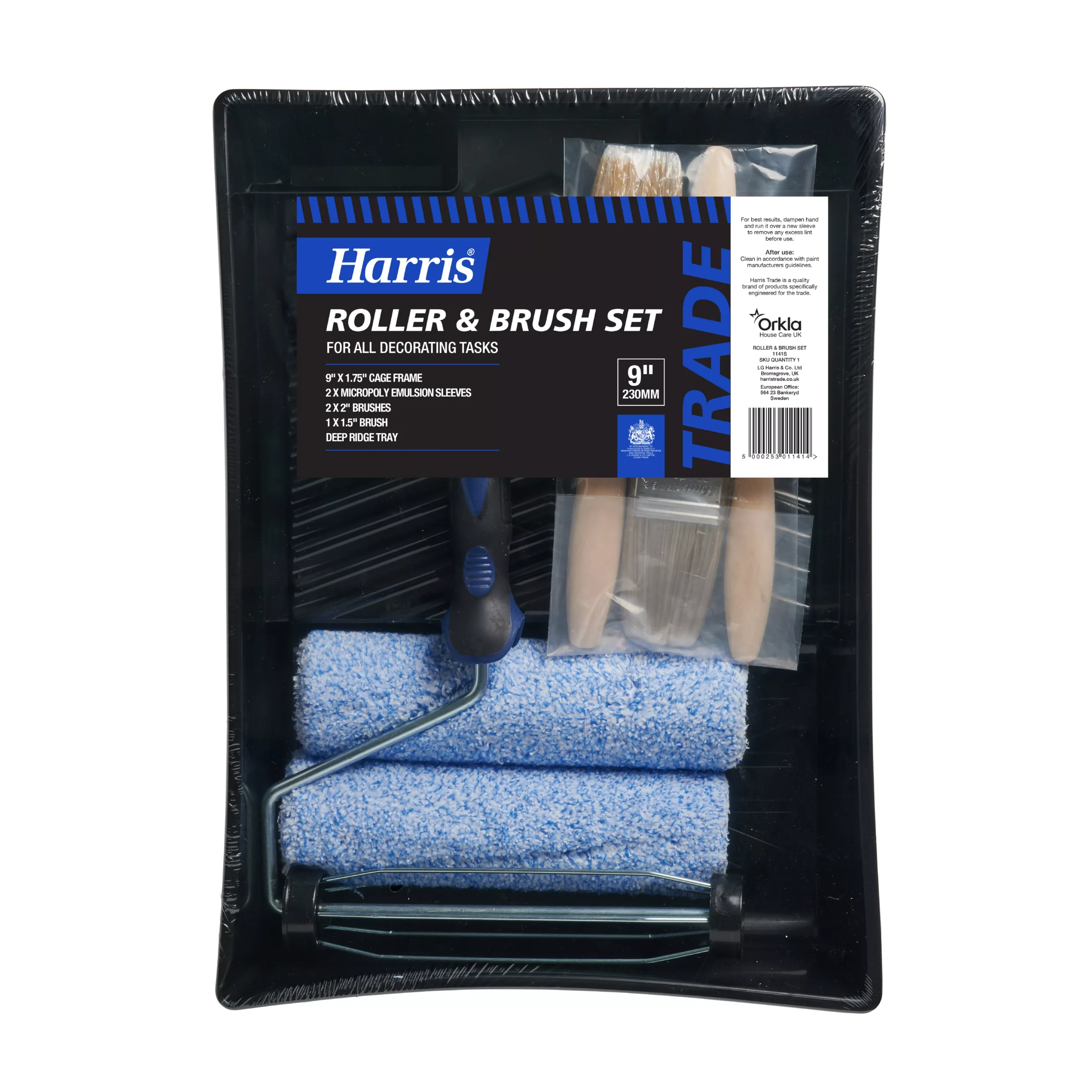 Harris Trade Micropoly Roller Set, 7 Pieces 4 Harris Trade Micropoly Roller Set, 7 Pieces - Image 2
