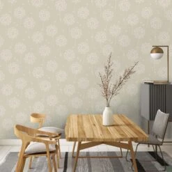 Holden Décor Opus Allora Cream Dandelion Embossed Wallpaper -Paint Decoration holden decor opus allora cream dandelion embossed wallpaper5022976360020 20i bq