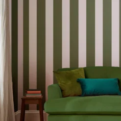 Joules Olive Harborough Stripe Smooth Wallpaper -Paint Decoration joules olive harborough stripe smooth wallpaper5011583526240 20i bq