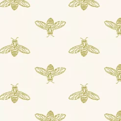 Joules Yellow Bee Smooth Wallpaper -Paint Decoration joules yellow bee smooth wallpaper5011583526219 37c bq