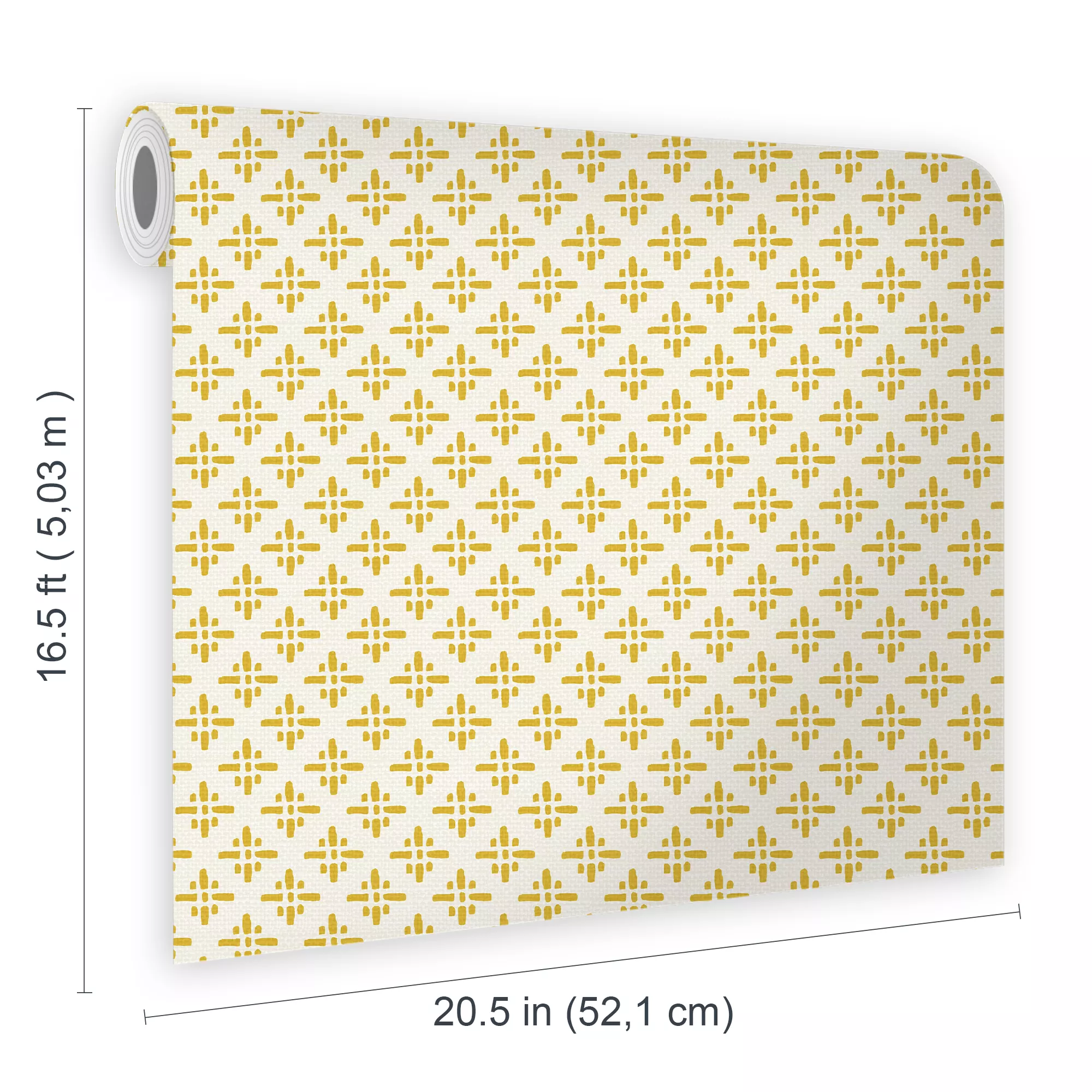 Joules Yellow Geometric Smooth Wallpaper 8 Joules Yellow Geometric Smooth Wallpaper - Image 6