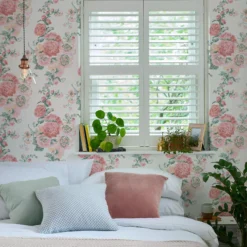 Laura Ashley Country Charm Pink Floral Smooth Wallpaper 10 Laura Ashley Country Charm Pink Floral Smooth Wallpaper -Paint Decoration laura ashley country charm pink floral smooth wallpaper5011583524178 21i bq