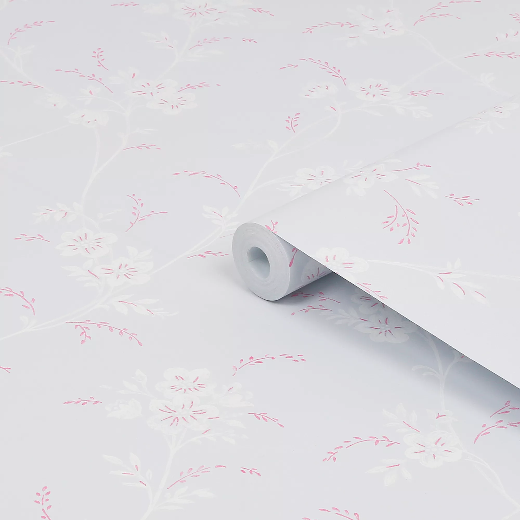 Laura Ashley Eva Sugared Grey Floral Smooth Wallpaper 3 Laura Ashley Eva Sugared Grey Floral Smooth Wallpaper