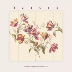 Laura Ashley Gosford Cranberry Floral Matt Mural 8 Laura Ashley Gosford Cranberry Floral Matt Mural -Paint Decoration laura ashley gosford cranberry floral matt mural5011583468830 02t bq