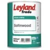 Leyland Trade Pure Brilliant White Satinwood Metal & Wood Paint, 750ml 2 Leyland Trade Pure Brilliant White Satinwood Metal & Wood Paint, 750ml -Paint Decoration leyland trade pure brilliant white satinwood metal wood paint 750ml5010426773049 02c bq