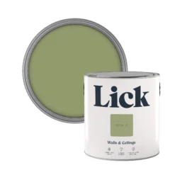 Lick Green 18 Matt Emulsion Paint, 2.5L