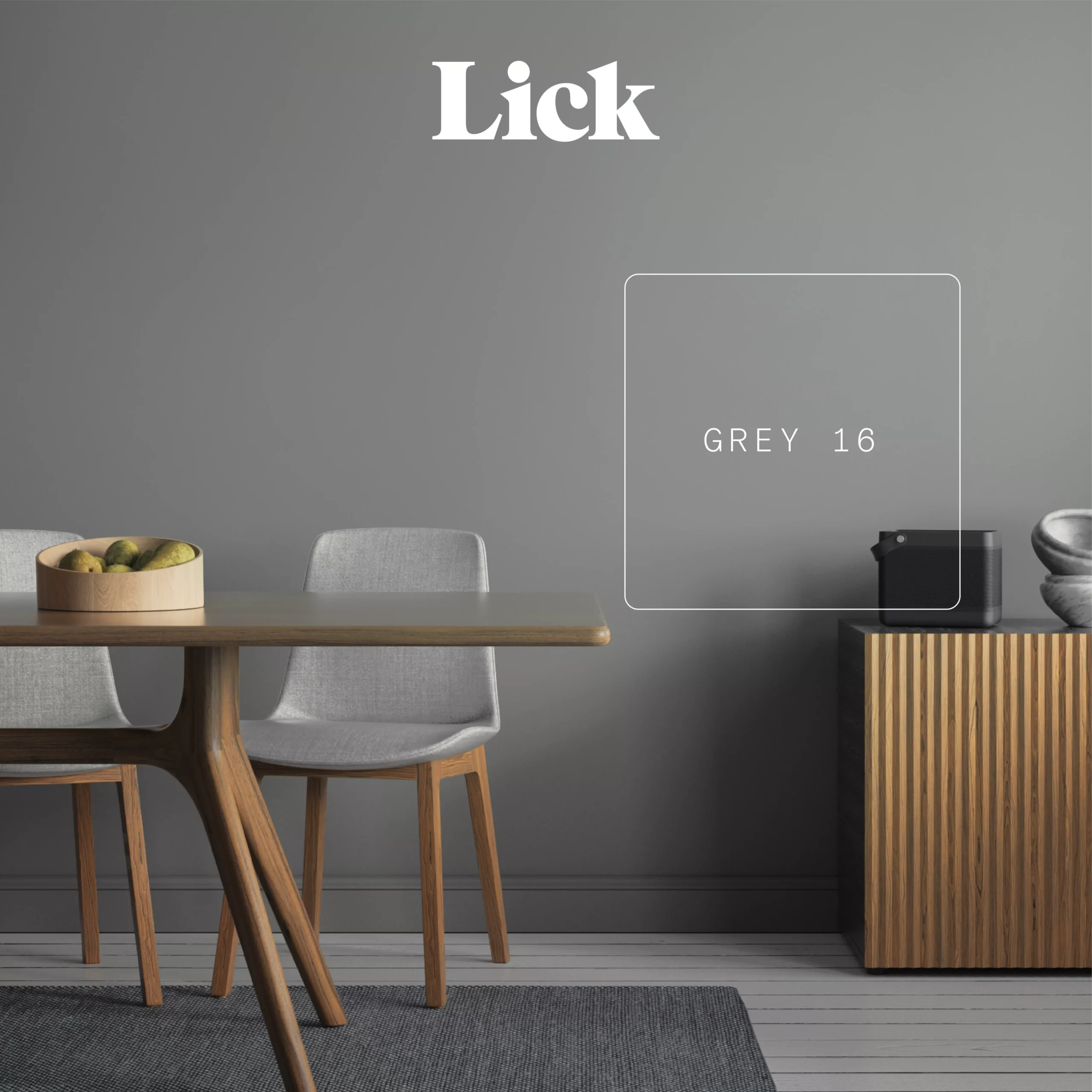 Lick Grey 09 Matt Emulsion Paint, 2.5L 8 Lick Grey 09 Matt Emulsion Paint, 2.5L - Image 6