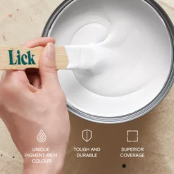 Lick White 07 Eggshell Emulsion Paint, 2.5L 13 Lick White 07 Eggshell Emulsion Paint, 2.5L -Paint Decoration lick white 07 eggshell emulsion paint 2 5l5060932643817 05i bq