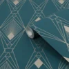 Next Deco Geometric Teal Metallic Effect Smooth Wallpaper 1 Next Deco Geometric Teal Metallic Effect Smooth Wallpaper -Paint Decoration next deco geometric teal metallic effect smooth wallpaper5011583521979 36c bq